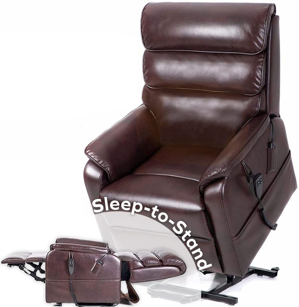 FirstClass Sleep-to-Stand Lift Chair Perfect Chair for Sleep Relaxation