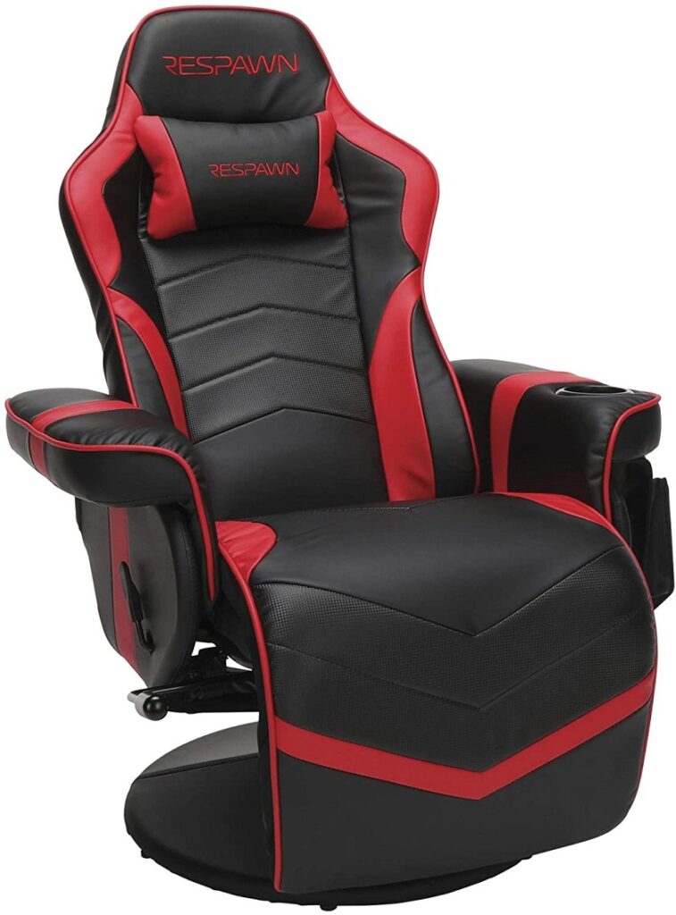 Types of Living Room Chairs - RESPAWN RSP-900 Racing Style, Reclining Gaming Chair