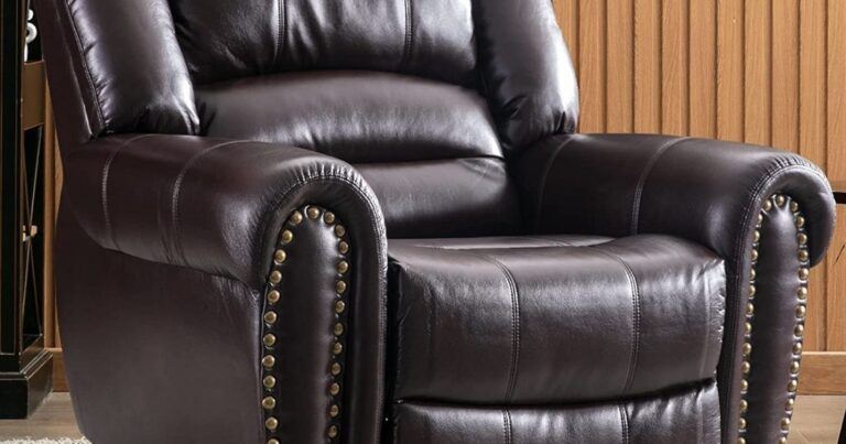 The 3 Best Reclining Leather Chairs [UNDER $340]