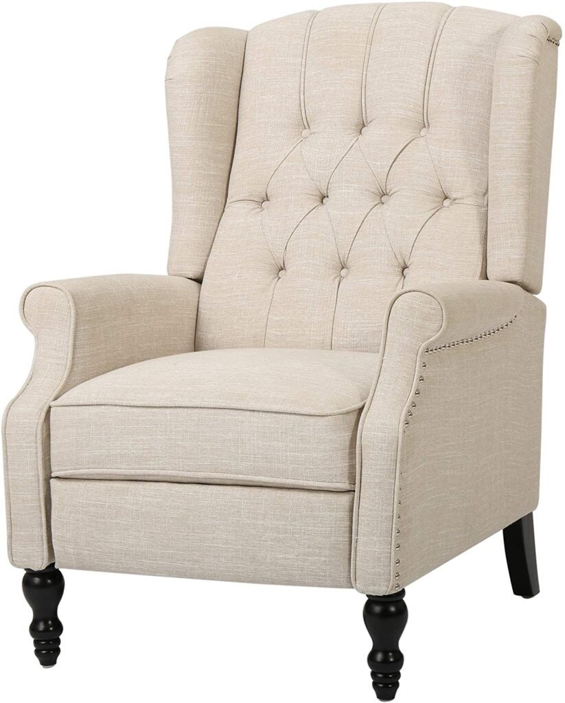 Best reclining armchairs - GDF Studio Elizabeth Tufted Fabric Recliner