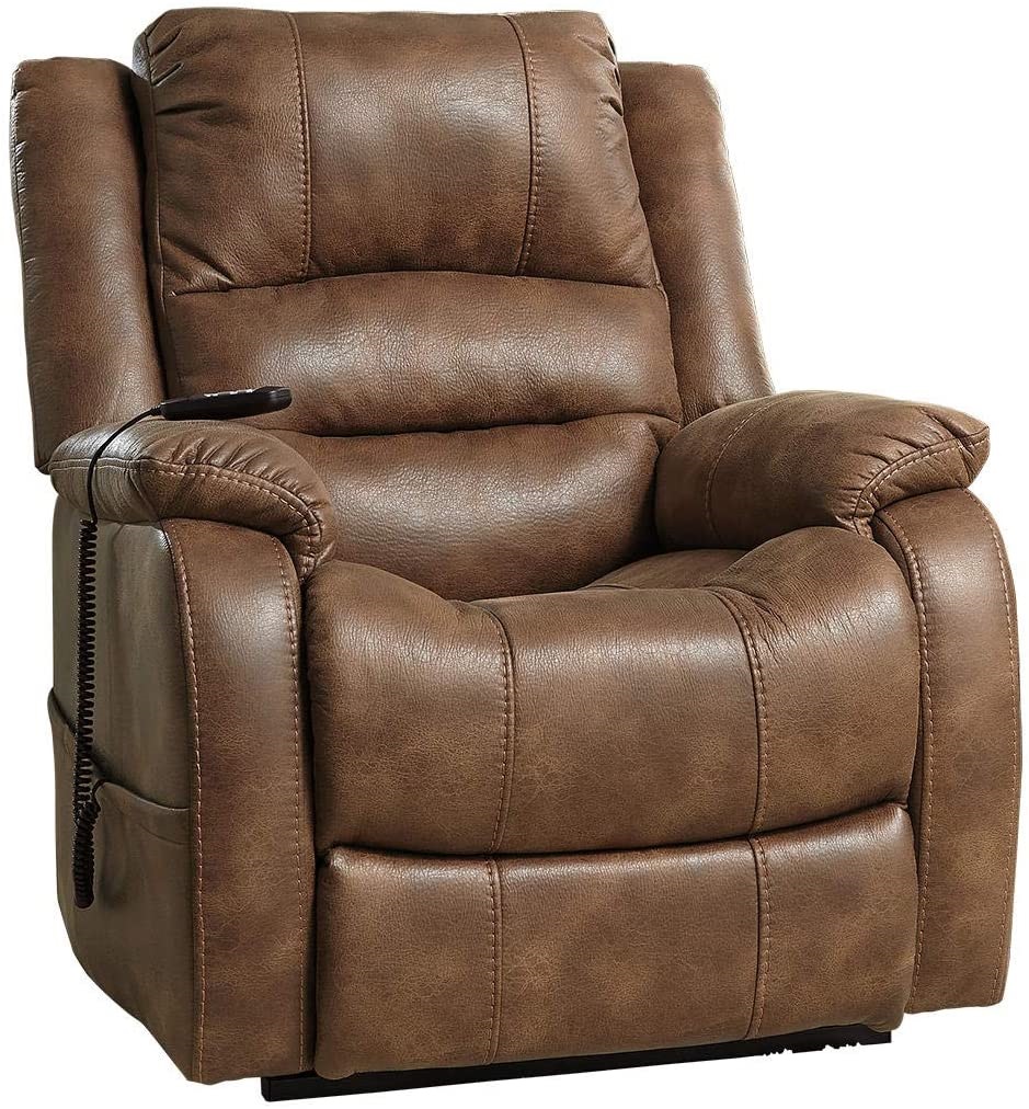 How to Choose a Recliner - Signature Design by Ashley Yandel Upholstered Power Lift Recliner for Elderly