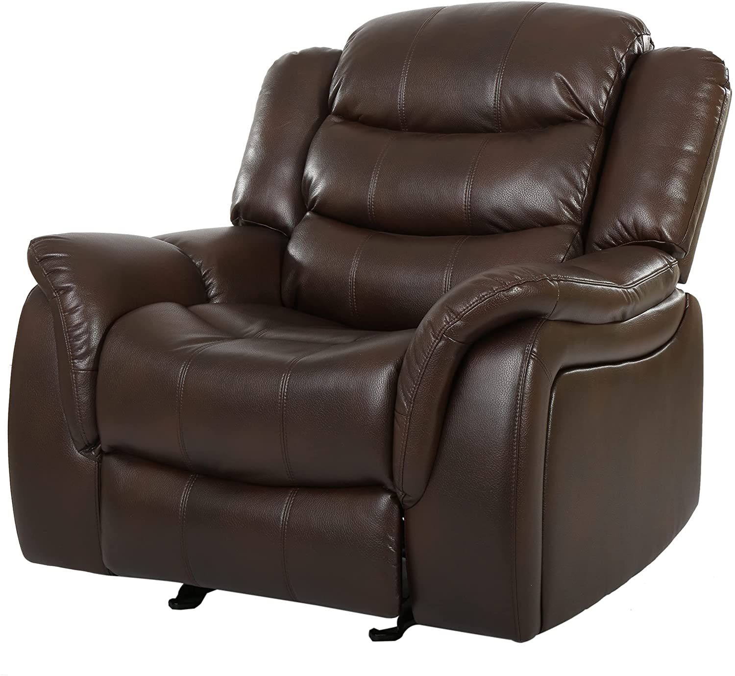 CHRISTOPHER-KNIGHT-HOME-Merit-Dark-Brown-Faux-Leather-Glider-Recliner-Club-Chair
