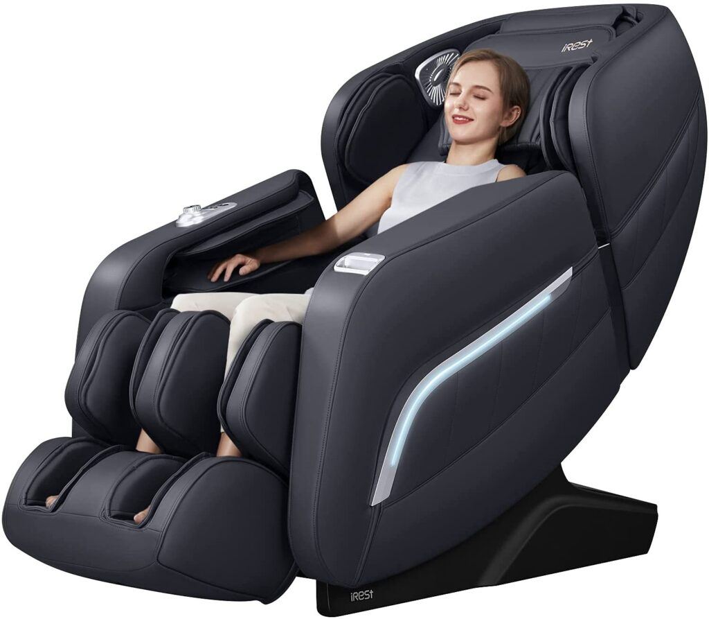 iRest 2021 Massage Chair, Full Body Zero Gravity Recliner