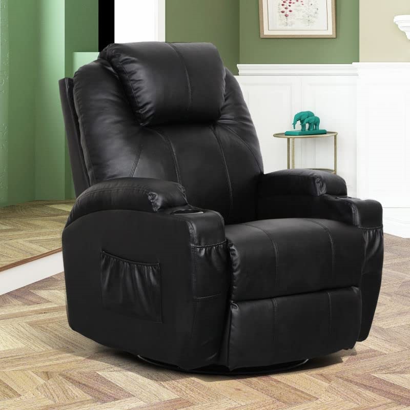 Esright Recliners - Esright Massage Recliner Chair Heated Composite Materials