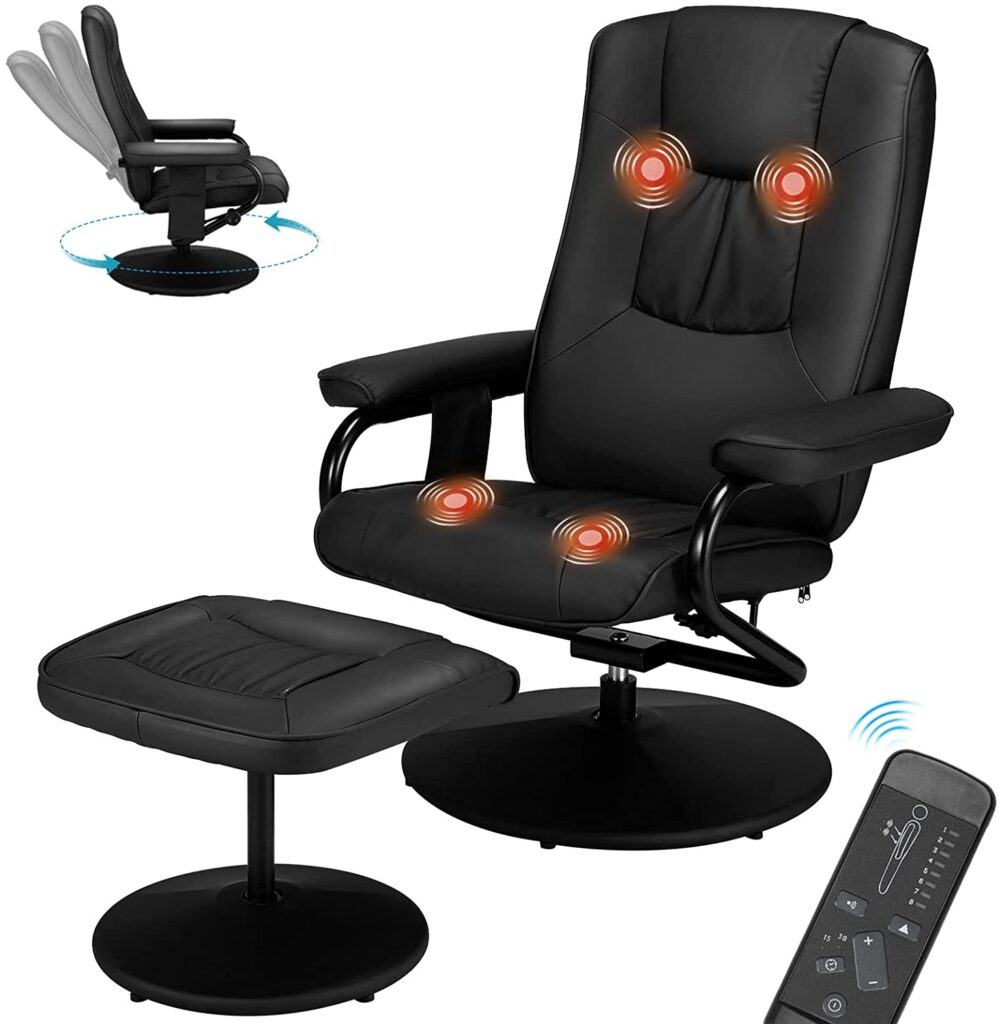 Esright Recliners - Esright Recliner Chair and Ottoman