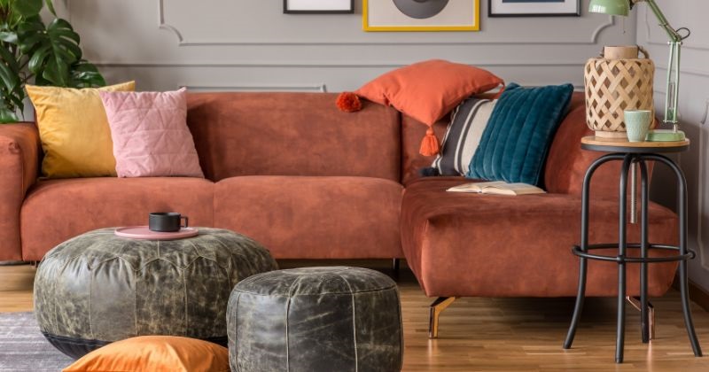 Eclectic Living Room Decorating Idea - Eclectic Colors