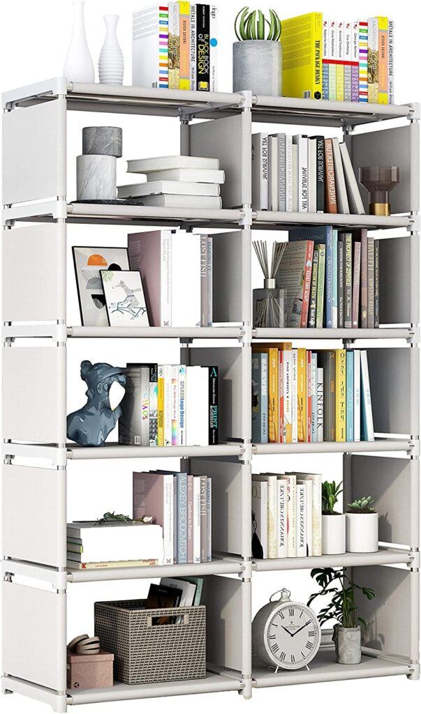 How to Style Bookshelves - Bookshelf With Additional Shelves