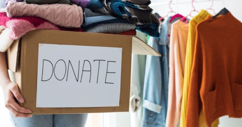 Tips on Decluttering Your House - Donate Your Clothes
