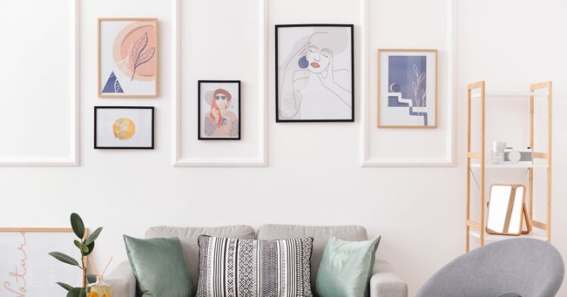 Ways to Make Your Home Look Elegant on a Budget - Hanging Artwork