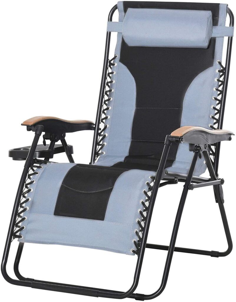 Patio Recliner Chairs - Outsunny Zero Gravity Recliner Chair