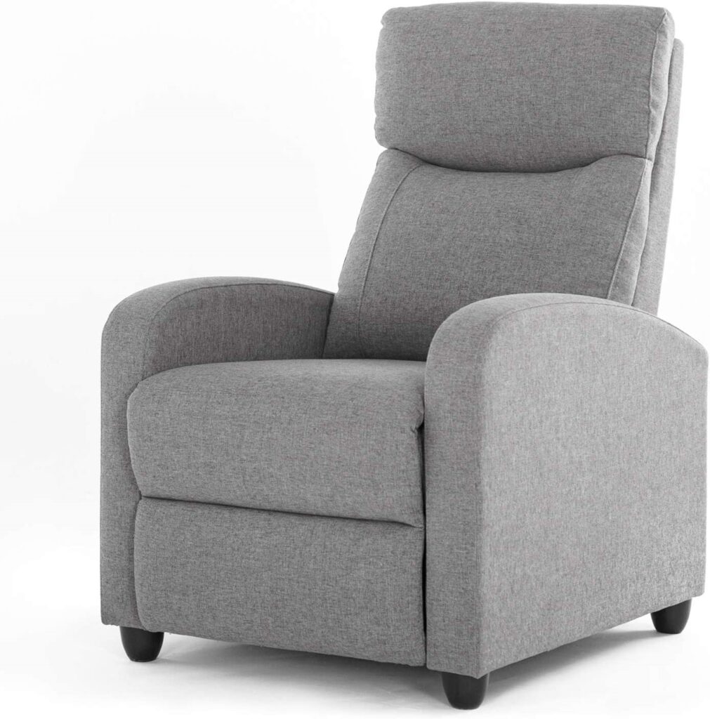 How to Choose a Recliner - Living Room Fabric Recliner Chair