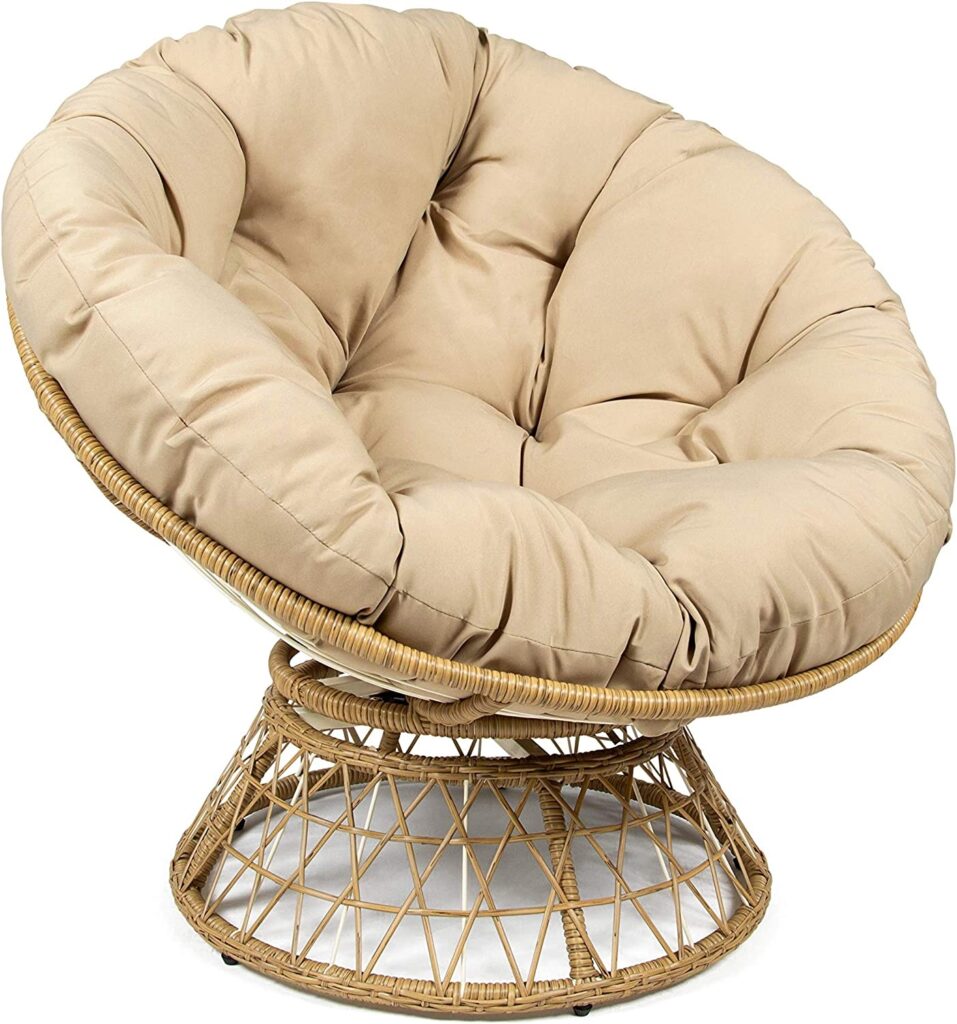 Types of Living Room Chairs - Milliard Papasan Chair
