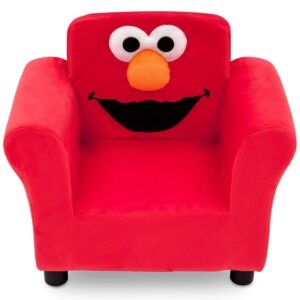 Kids Recliner Chairs - Sesame-Street-Elmo-Upholstered-Chair