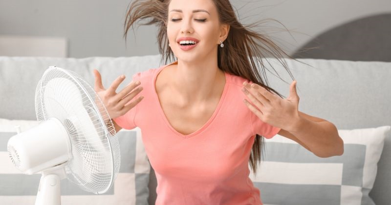 How to Stop Bum Sweat on Chairs - Using a Fan to Keep Cool