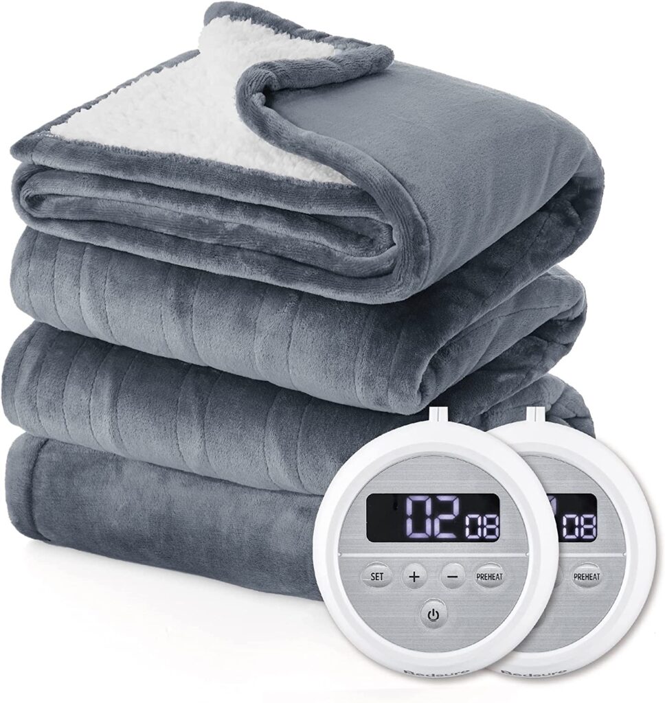 Top Rated Electric Blankets - Bedsure Electric Blanket Queen Size