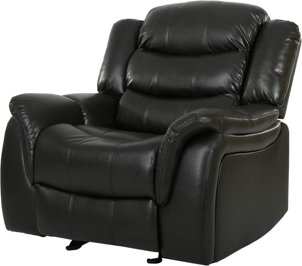 What are the Top Rated Recliners for Heavy Men - GDFStudio CHRISTOPHER KNIGHT HOME Recliner Glider Chair