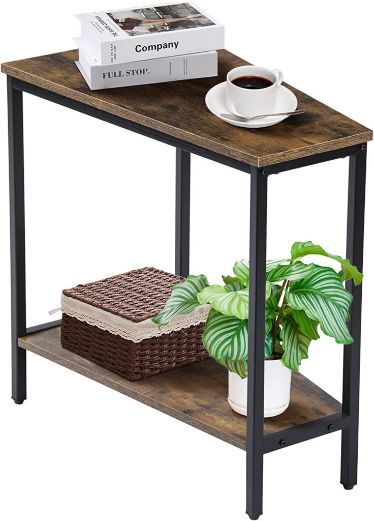Recliner Side Tables - Wedge End Table
