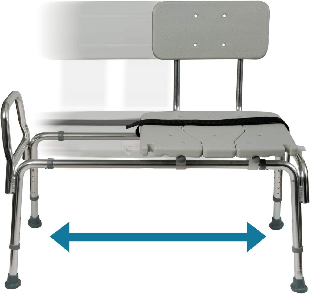 Bathing Chairs for the Elderly - DMI Tub Transfer Bench and Shower Chair