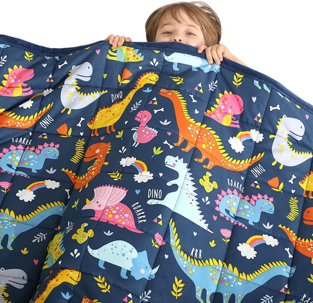 Best Weighted Blankets for Kids - HAOWANER Minky Kids Weighted Blanket