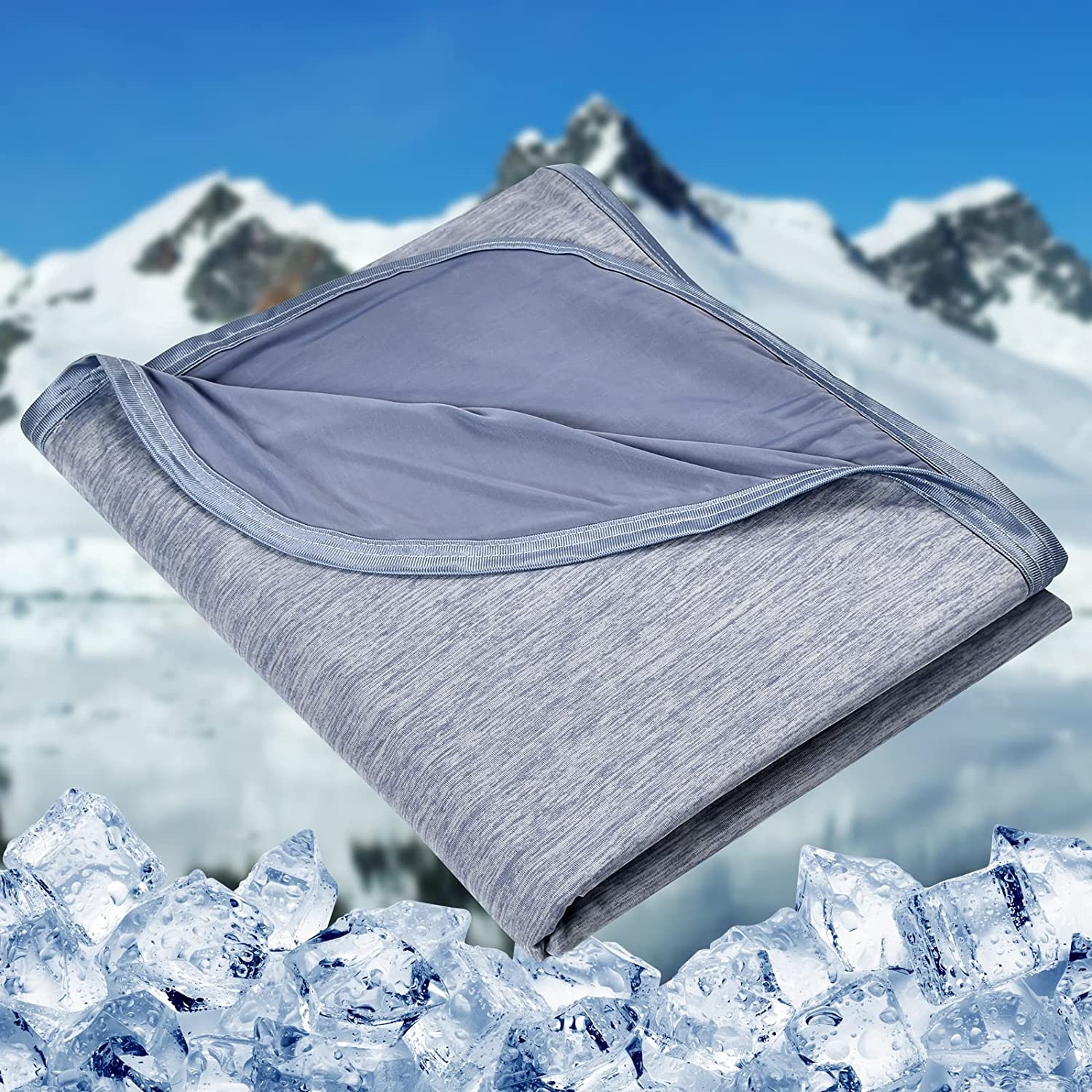 HOMFINE Cooling Blankets for Hot Sleepers