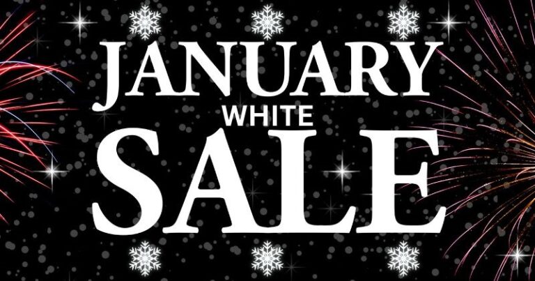 Best January White Sales