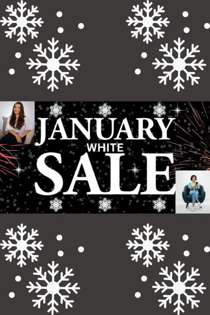 January-White-Sale PInterest Image