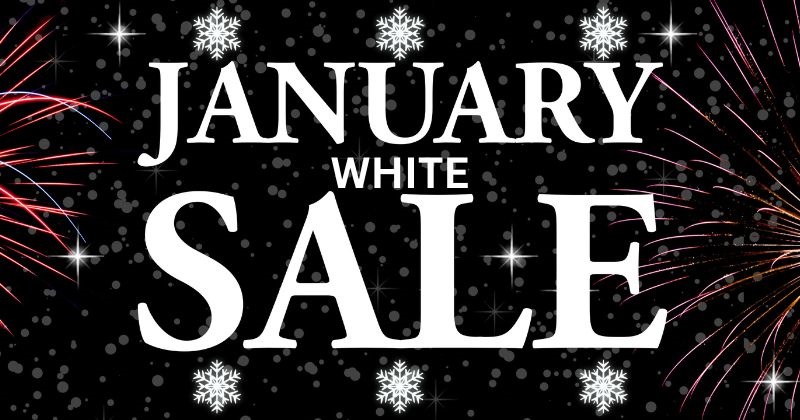 January White Sale
