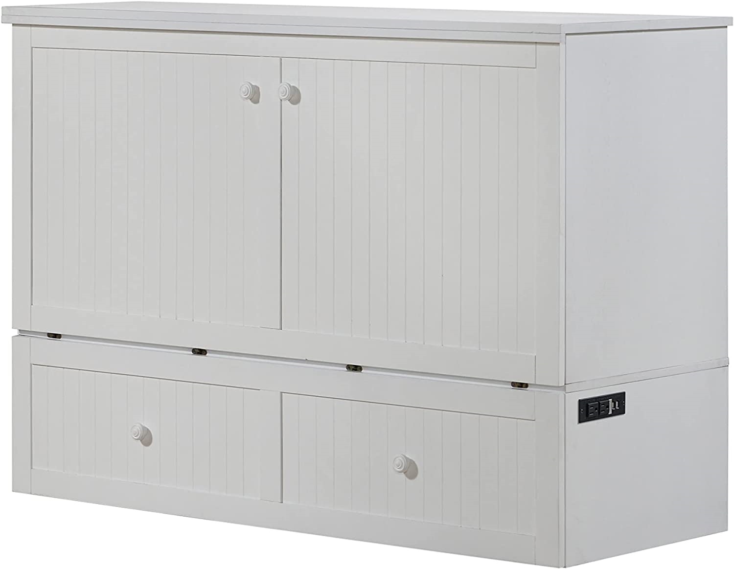 Mega Solutions Murphybedz Tuscany Murphy Cabinet Chest Bed
