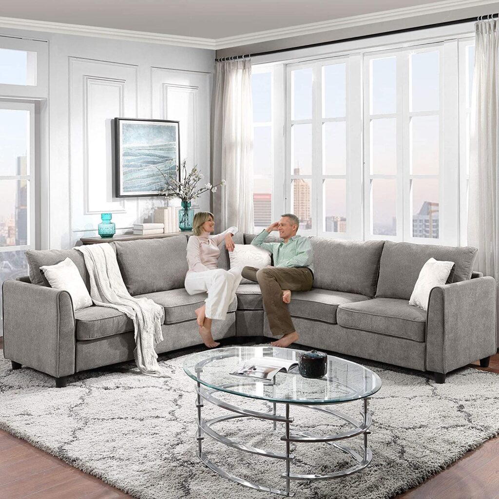 SZUBEE 100100“ Big Sectional Sofa Couch
