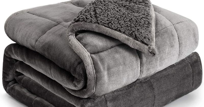 Sherpa Fleece Weighted Blanket