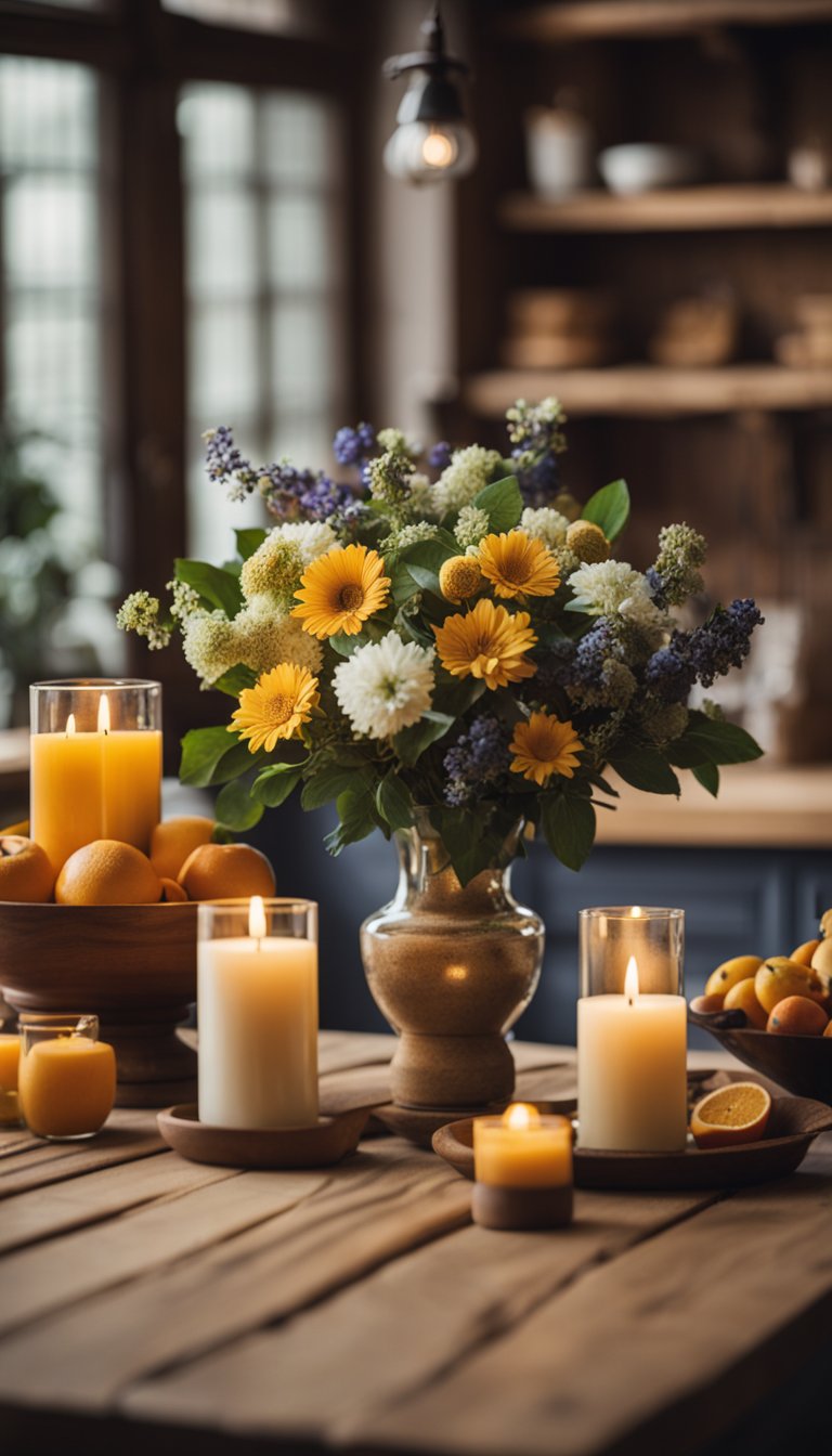 10 Kitchen Table Centerpiece Ideas to Spruce Up Your Dining Space