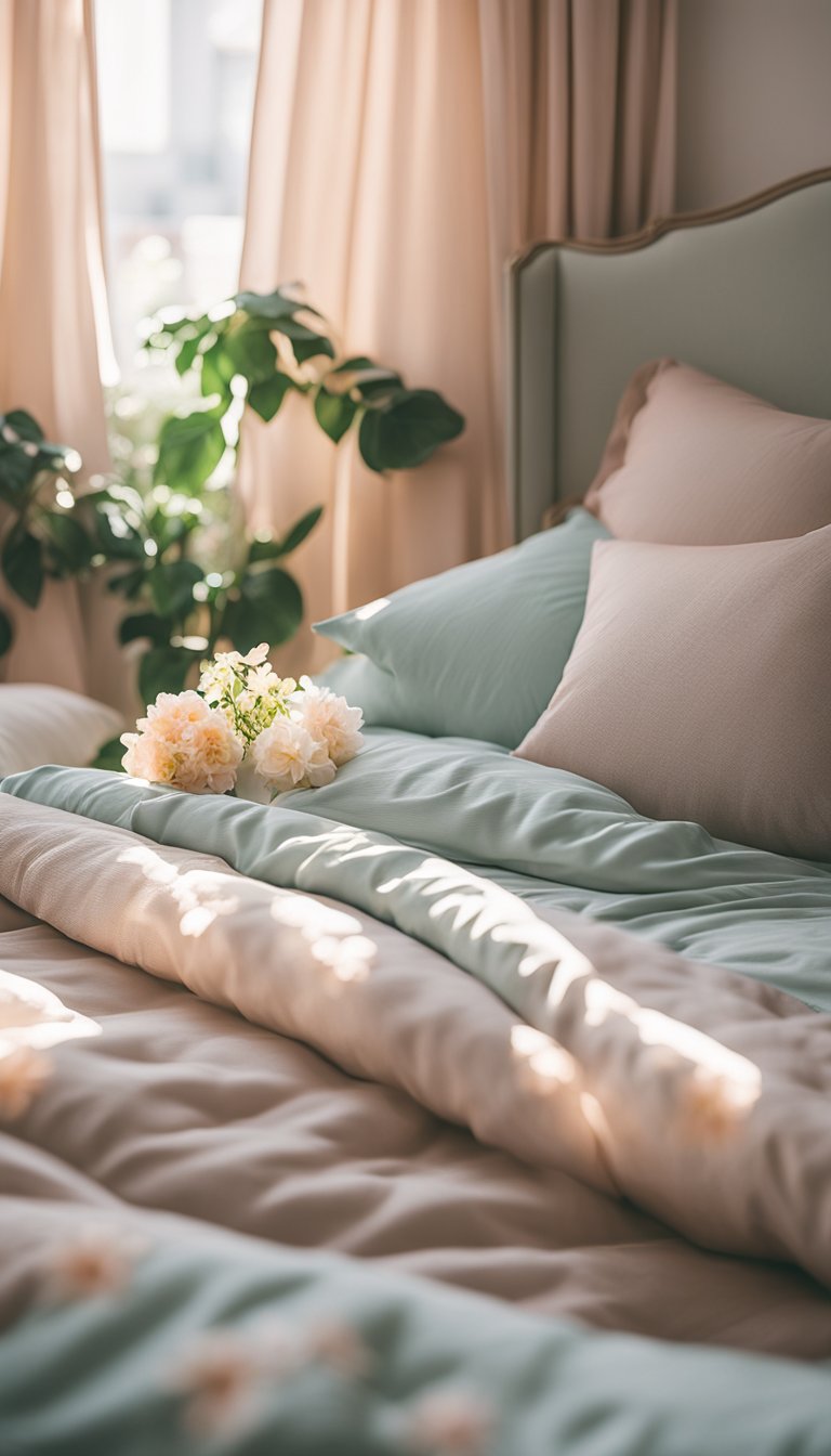 13 spring aesthetic bedroom ideas with Light and Airy Decor for a Refreshing Feel
