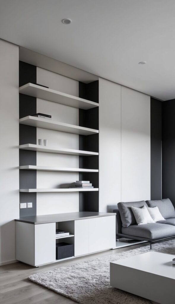 Large Empty Wall Ideas for Living Rooms to Turn Blank Walls into ...