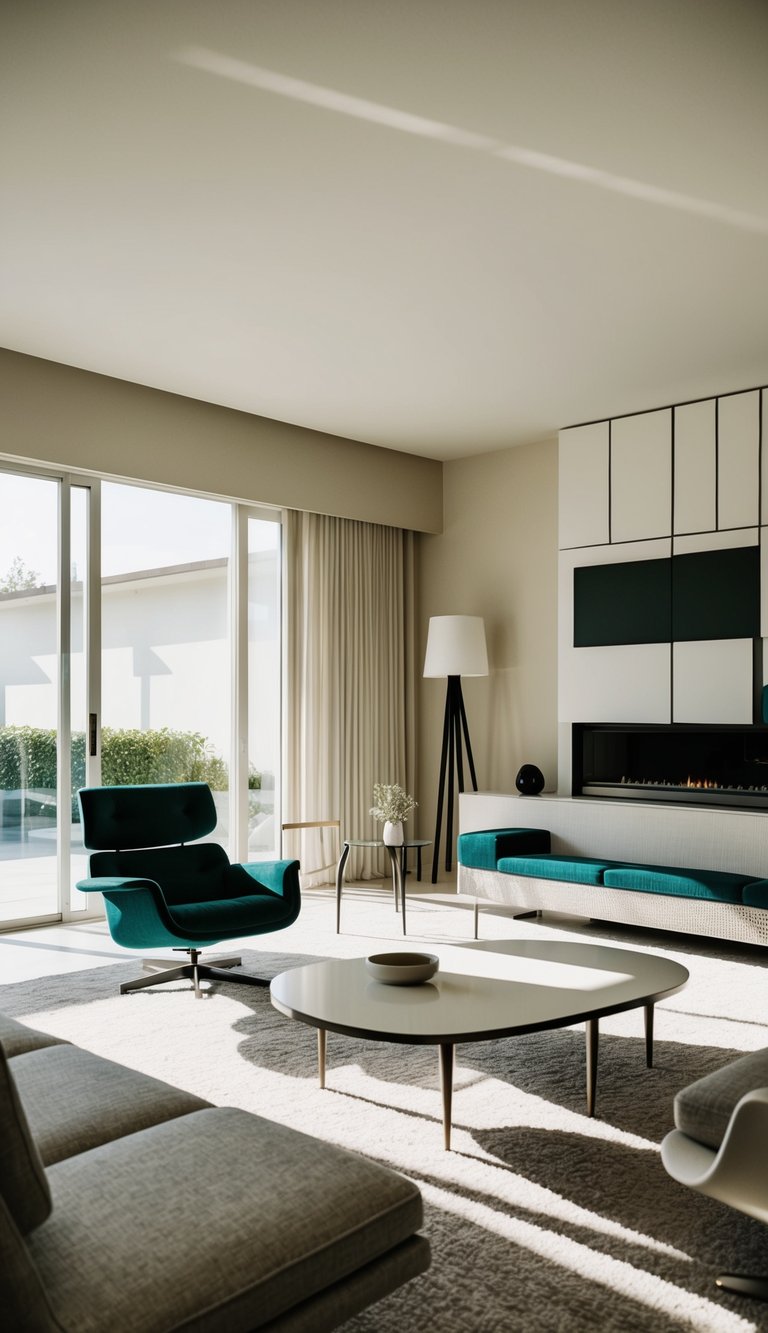 25 Mid-Century Modern Living Room Ideas That’ll Transport You Back to the 1950s