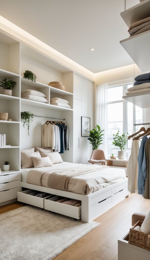 Rooms With No Closet Ideas