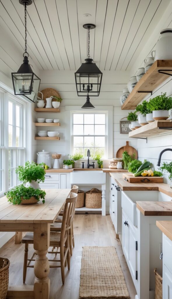 Farmhouse Galley Kitchen Ideas
