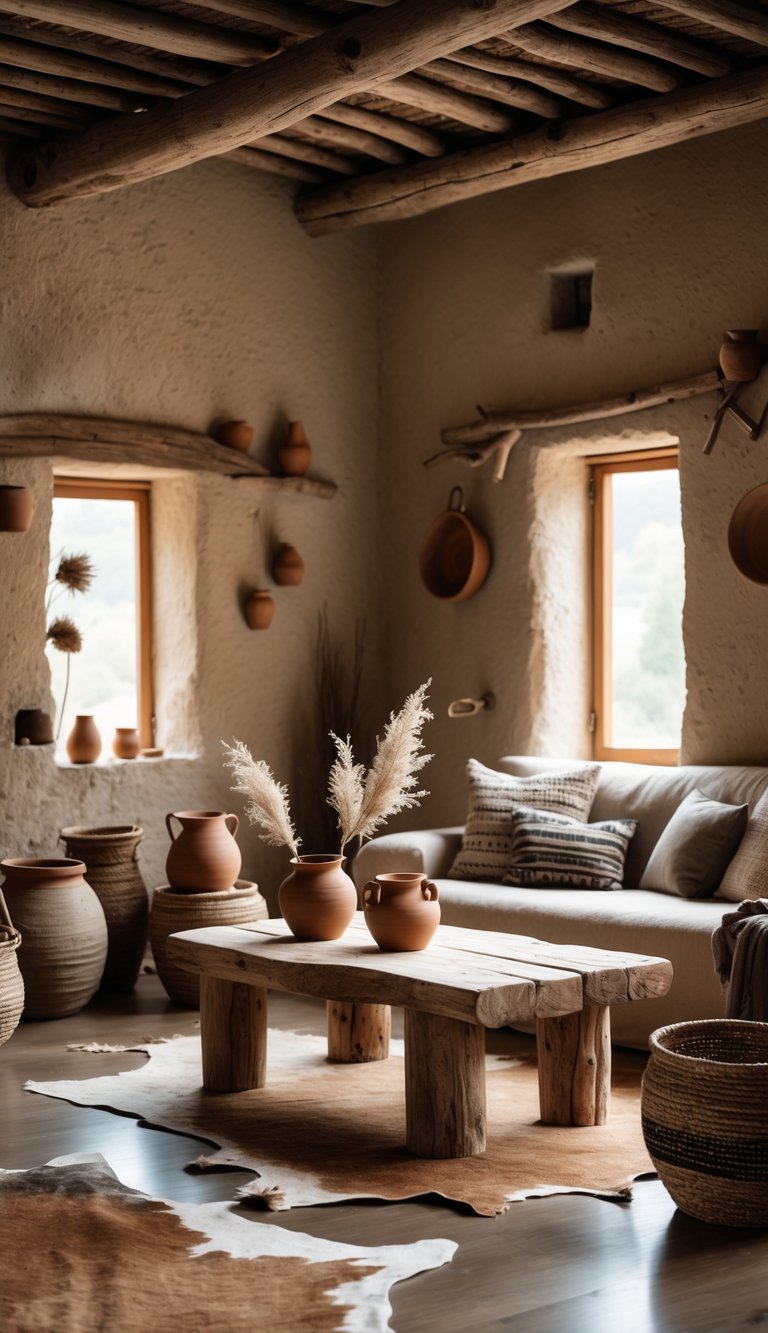 Primitive Living Room Ideas