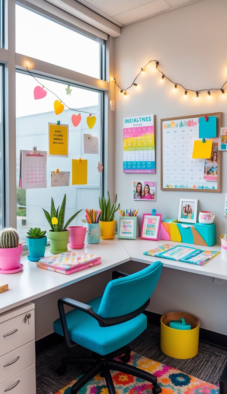 Cute Cubicle Decor Ideas