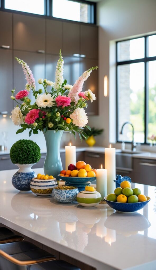 Large Island Centerpiece Ideas