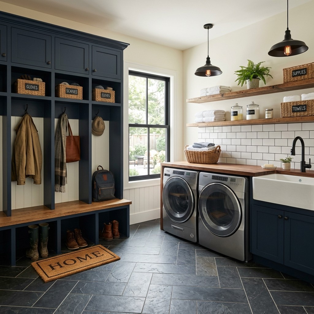 Mud Room Laundry Room Combo Ideas