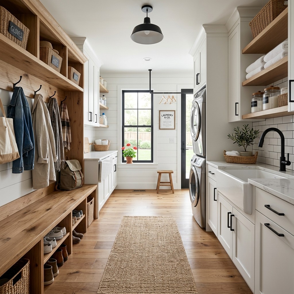 Mud Room Laundry Room Combo Ideas